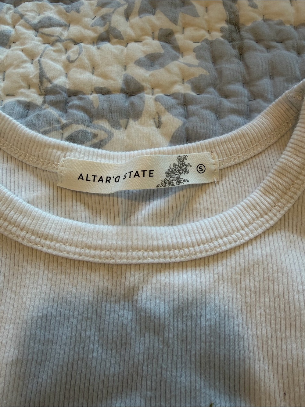 Altar’d State Martini Ribbed Tank Top - Picture 2 of 3
